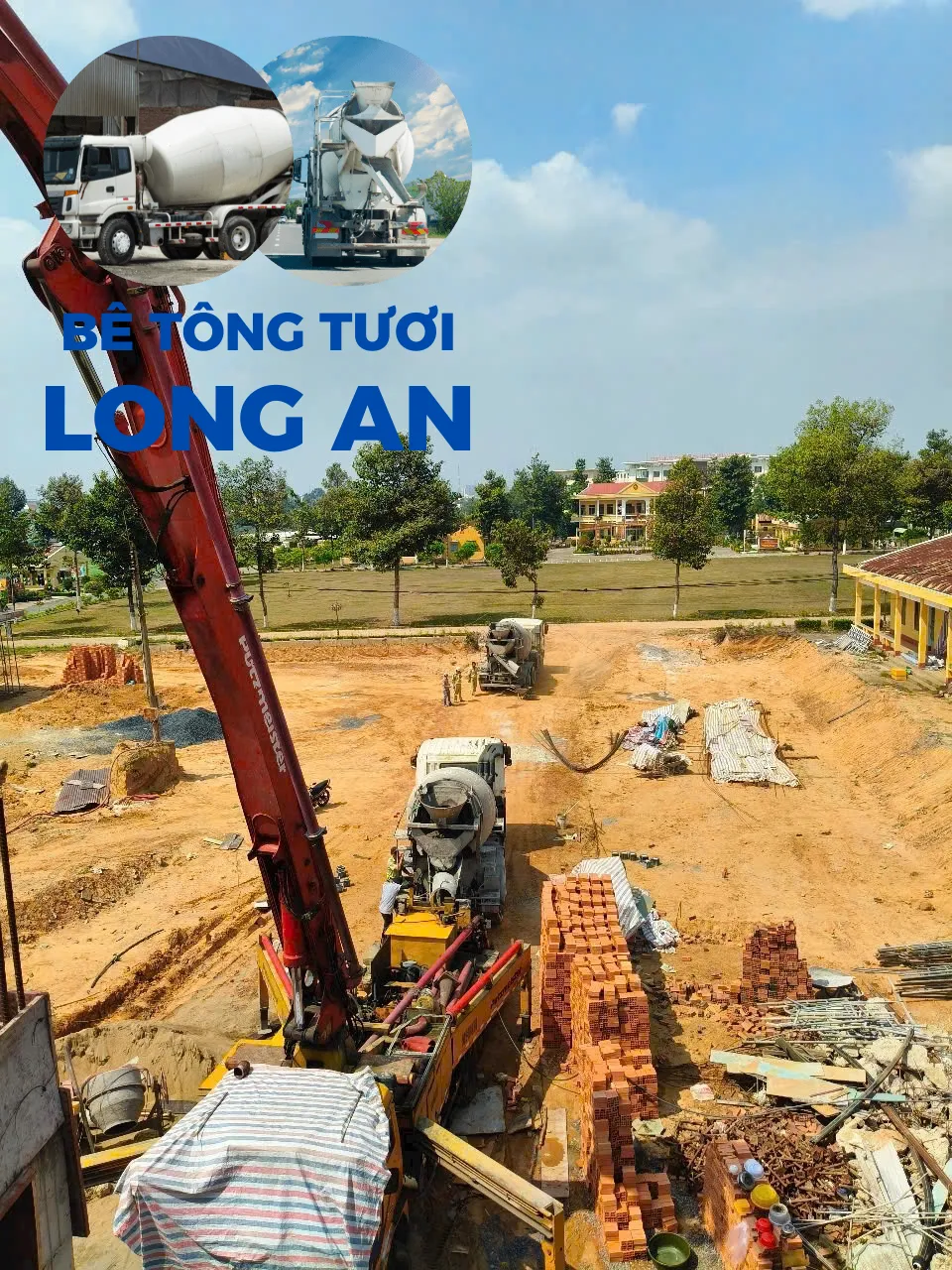 Báo giá bê tông tươi tại Bình Dương